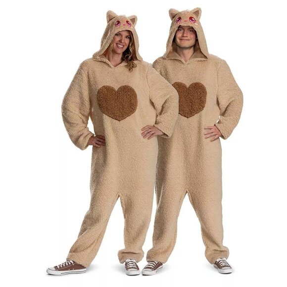 Adult Disquise MUMU MONSTERS Hooded Jumpsuit Halloween Costume One Size NIP - Picture 1 of 3